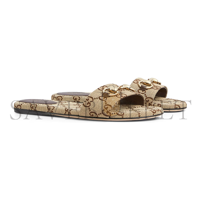 GUCCI WOMEN'S SLIDE SANDAL WITH HORSEBIT 835828